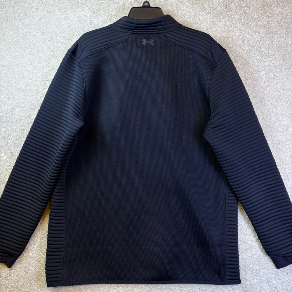 Under Armour Golf Pullover Men XL Black Ryder Cup Whistling Straits ColdGear